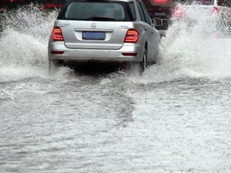 大雨的降臨，滄州市區再次經受住大雨考驗